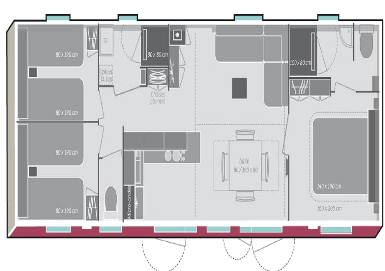 Camping Le Dauphin Hotell Saint-Georges-de-Didonne Exteriör bild